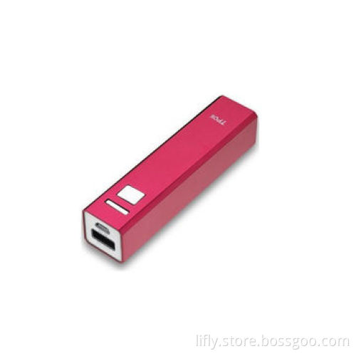 Power bank with plastic case